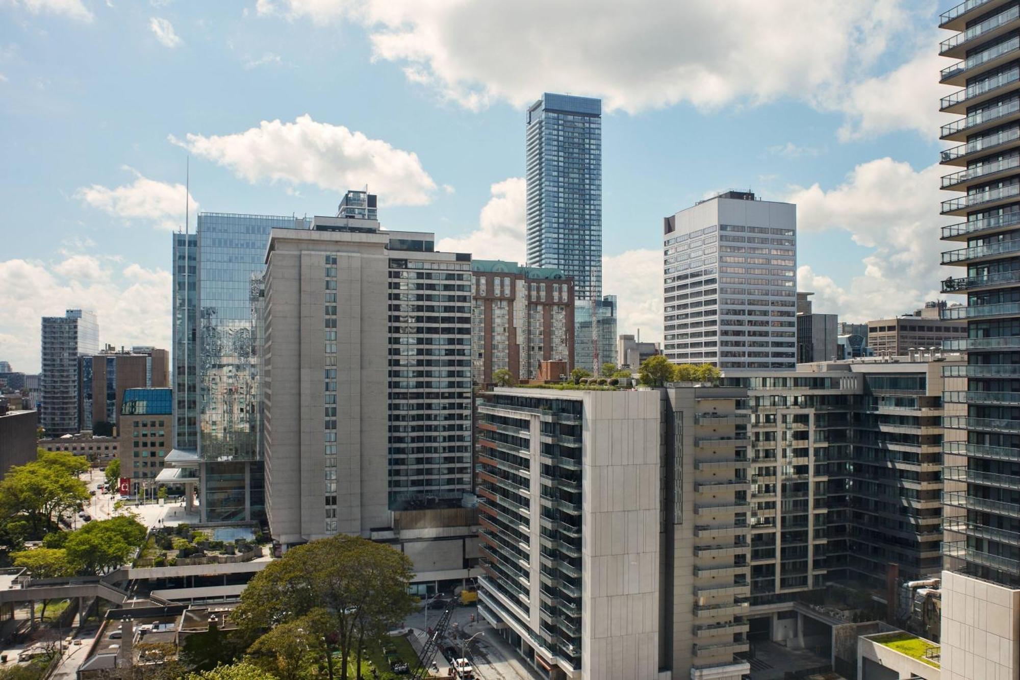 Отель Marriott Downtown At Cf Toronto Eaton Centre Экстерьер фото